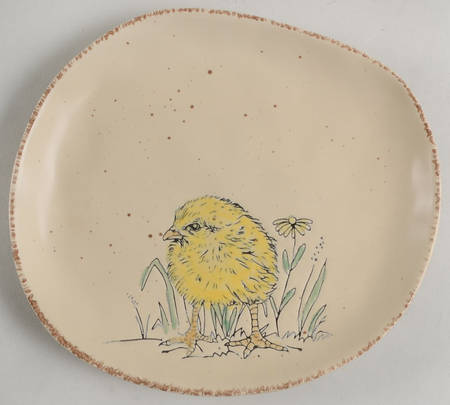 Chickadee Spring Salad Plate