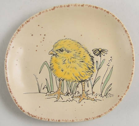Chickadee Spring Appetizer Plate