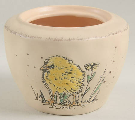 Chickadee Spring Sugar Bowl No Lid