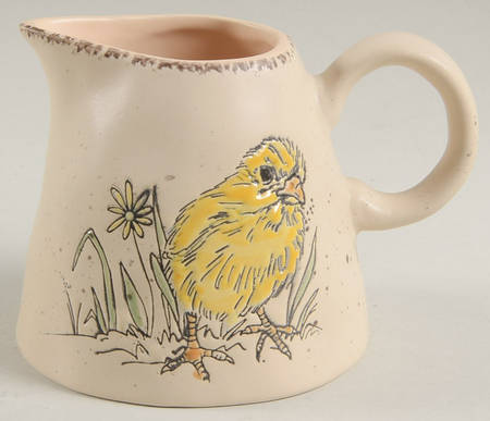 Chickadee Spring Creamer