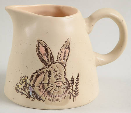 Evergreen Bunny Creamer by In Homestylez