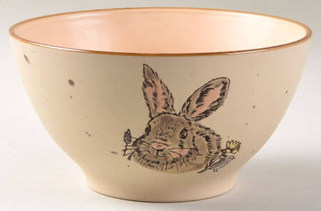 Evergreen Bunny Soup/Cereal Bowl