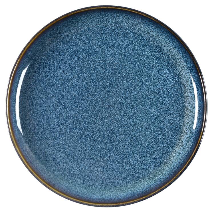 Gladelig Blue Salad Plate