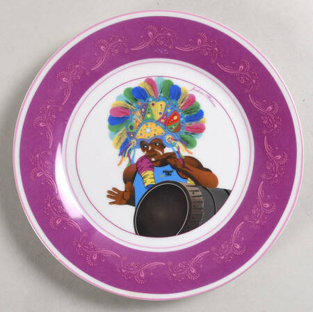 ISV2 Salad/Dessert Plate
