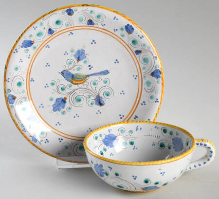 ITY447 Flat Cup & Saucer Set