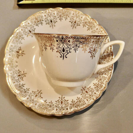 Harmony Footed Cup & Saucer Set