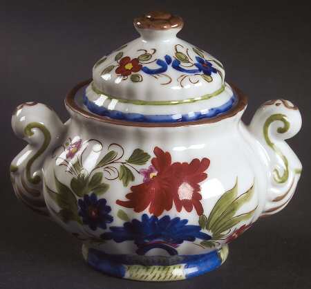 Country Festival Sugar Bowl & Lid
