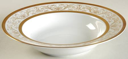 Arabesque Rim Soup Bowl