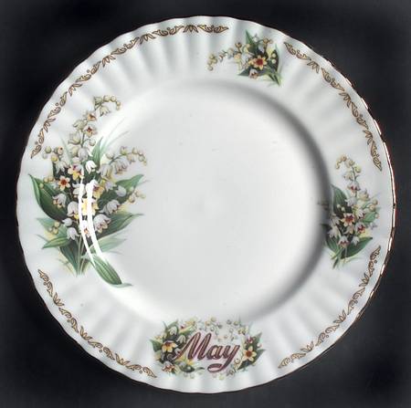 Bouquet of The Month Salad Plate