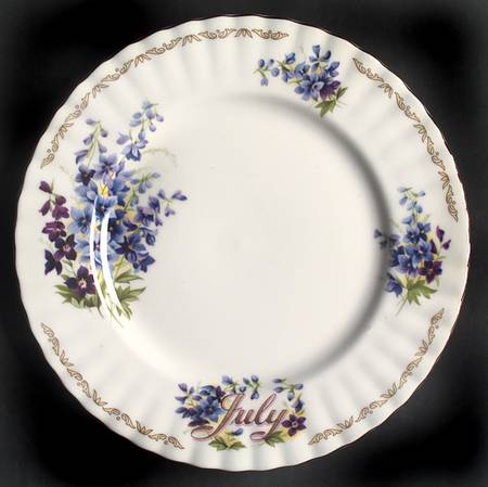 Bouquet of The Month Salad Plate