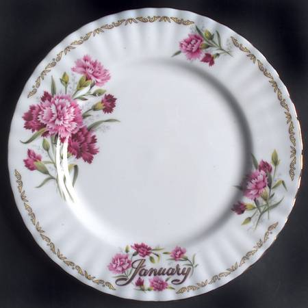 Bouquet of The Month Salad Plate