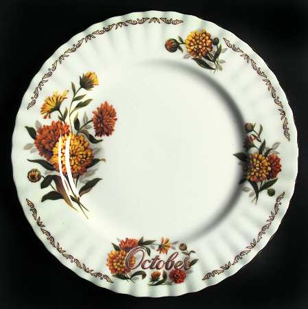 Bouquet of The Month Salad Plate