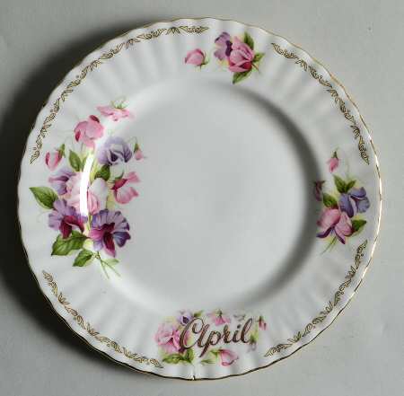 Bouquet of The Month Salad Plate