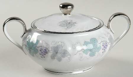 Bordeaux (E & R) Sugar Bowl & Lid