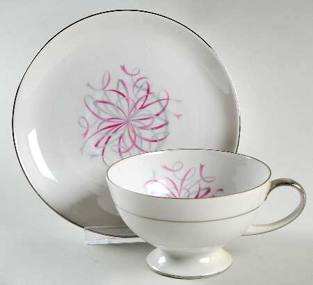 Bon Ton Footed Cup & Saucer Set by Jaeger