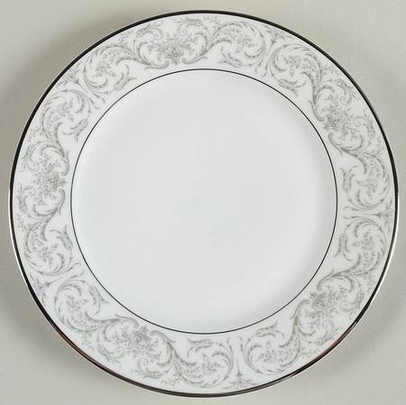 Chantilly (Platinum Trim) Salad Plate