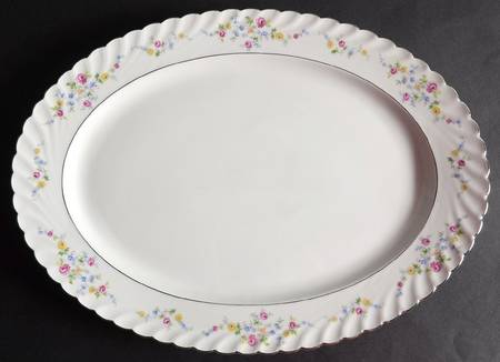Cherie 14" Oval Serving Platter