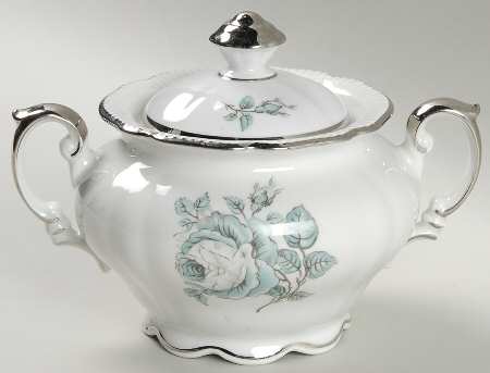 Dream Rose Sugar Bowl & Lid