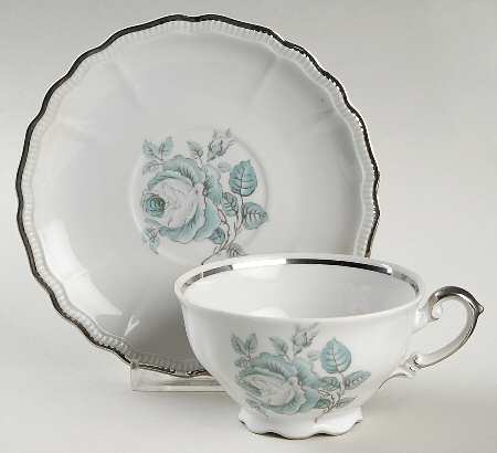 Dream Rose Footed Cup & Saucer Set