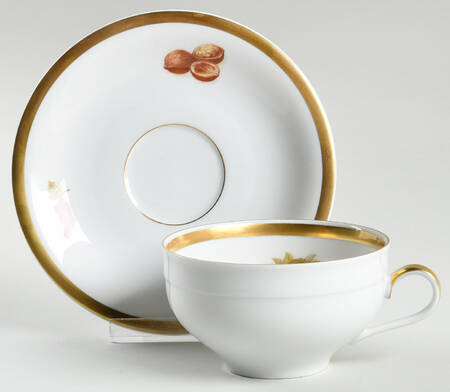 Harvest Flat Cup & Saucer Set