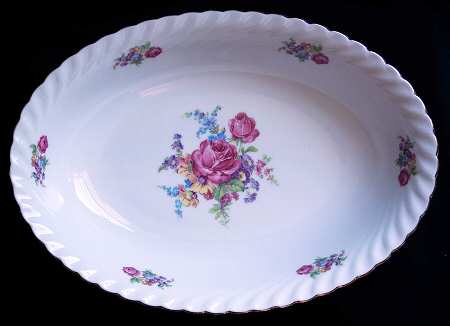 Heritage 10" Oval Vegetable Bowl