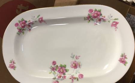 01674 12" Oval Serving Platter