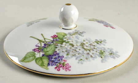Lilac Lid for Round Vegetable