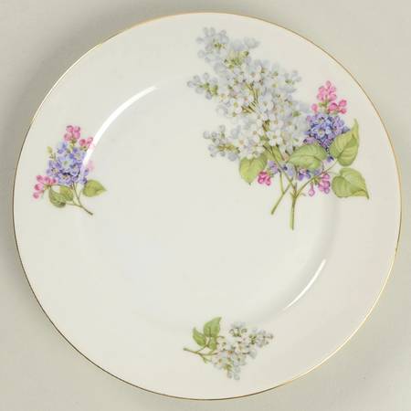 Lilac Salad Plate