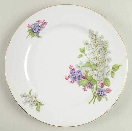 Lilac Dinner Plate