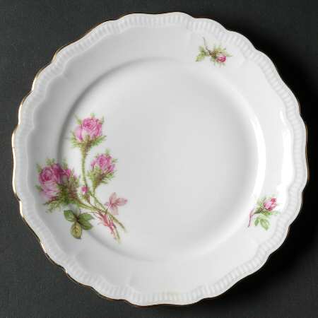 Moss Rose Bread & Butter Plate by Jaeger