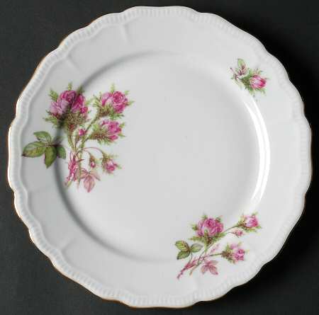 Moss Rose Salad Plate by Jaeger