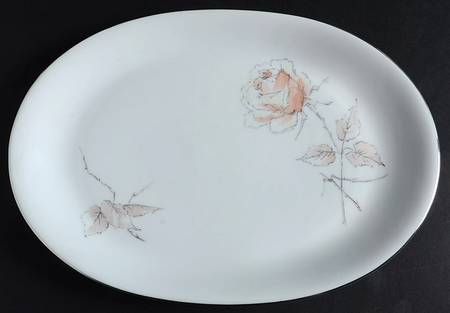 Nocturne 11" Oval Serving Platter