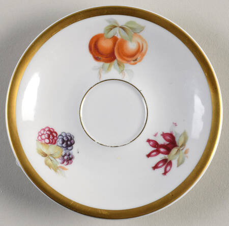 Orchard Saucer for Footed Demitasse Cup