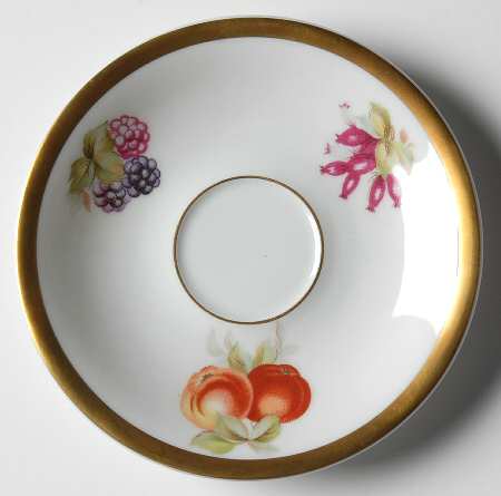 Orchard Saucer for Footed Demitasse Cup
