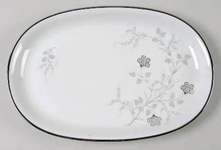 Silver Glory 11" Oval Serving Platter