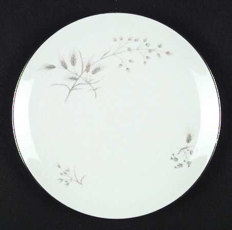 Silver Wheat Salad Plate