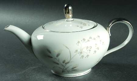 Silver Wheat Teapot & Lid