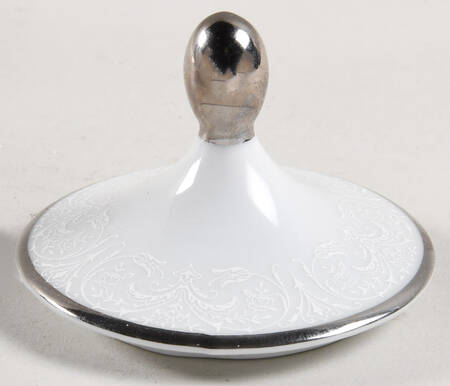 White Chantilly Lid for Sugar Bowl