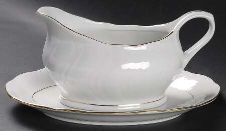 Allegro Gravy Boat & Underplate/Relish