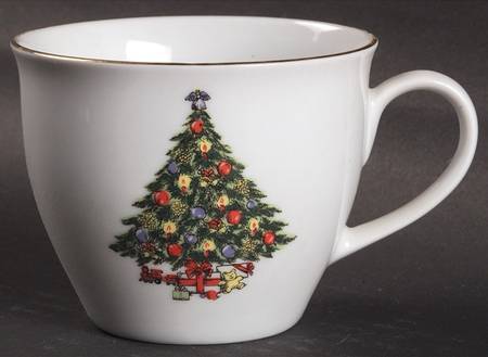 Christmas Treasure Flat Cup