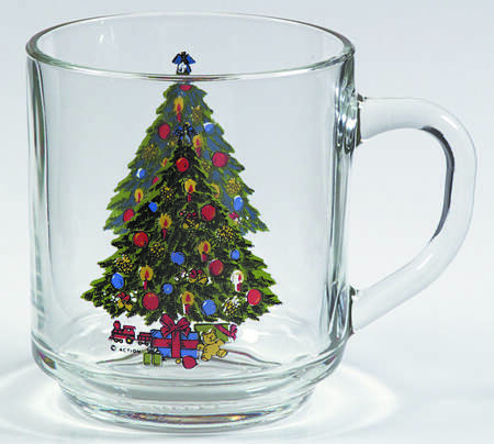 Christmas Treasure Glassware Mug
