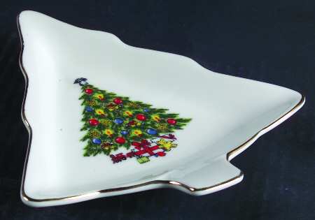 Christmas Treasure Small Tree Shaped Dish