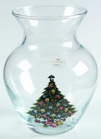 Christmas Treasure 5" Glassware Vase