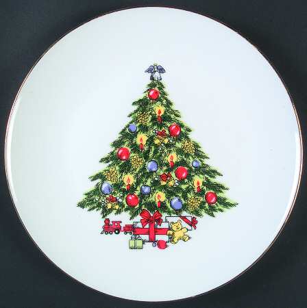 Christmas Treasure Dinner Plate