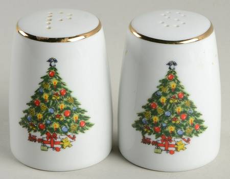Christmas Treasure Salt & Pepper Set