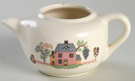 Country Home Potpourri Jar No Lid