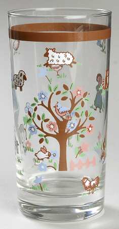 Country Home Glassware Tall Tumbler