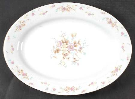 Romance 14" Oval Serving Platter