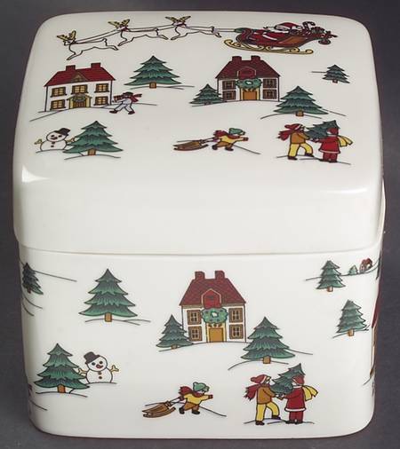 The Joy of Christmas (Smooth, Red Trim) 3" Small Household Box