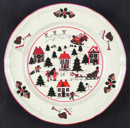 Joy of Christmas (Scalloped, Red Trim) by Jamestown